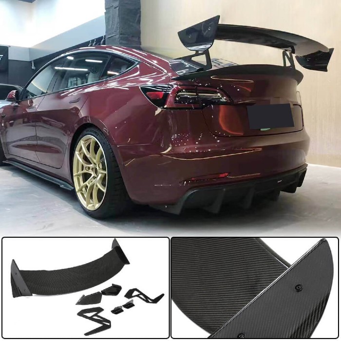 Ahacarbon Tesla Model 3 Carbon Fiber Body Kit Reviews