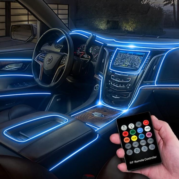 AoonuAuto Fiber Optic Multicolor LED Accent Light Kit Review